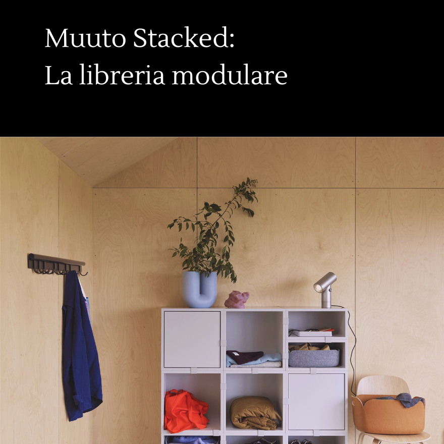 Muuto Stacked: La libreria modulare
