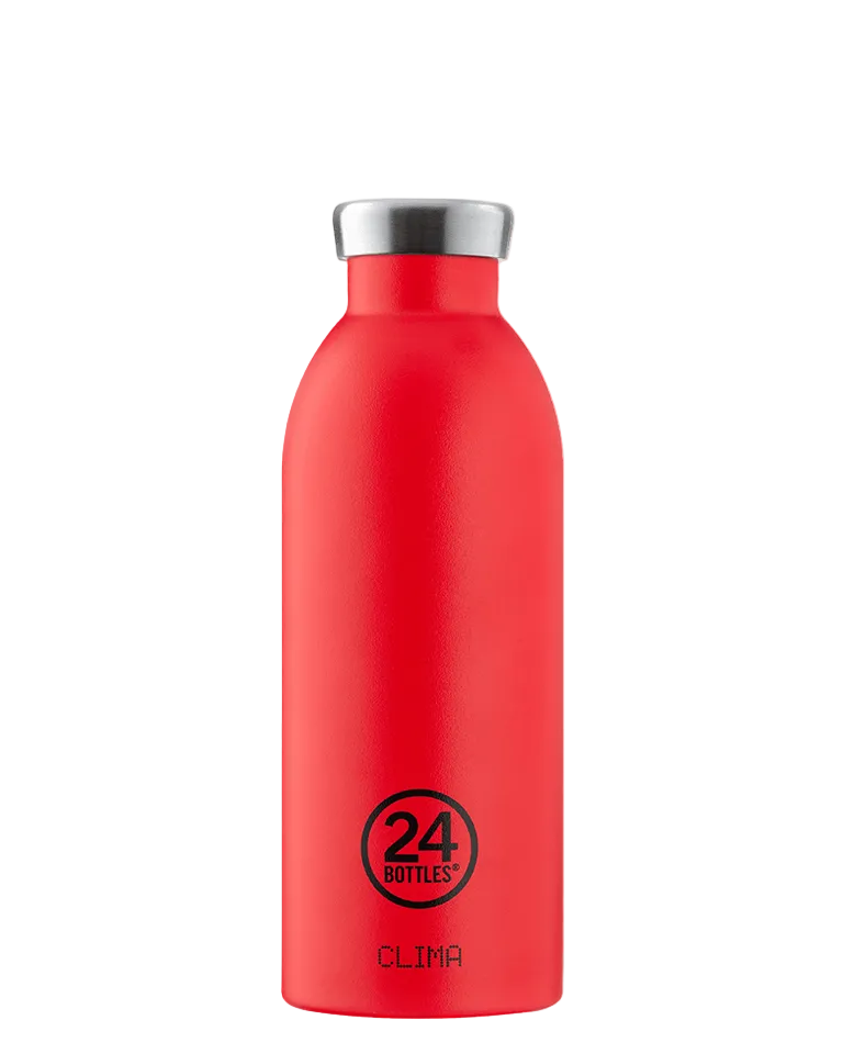 Bottiglia termica 24 Bottles Clima in colore Hot Red