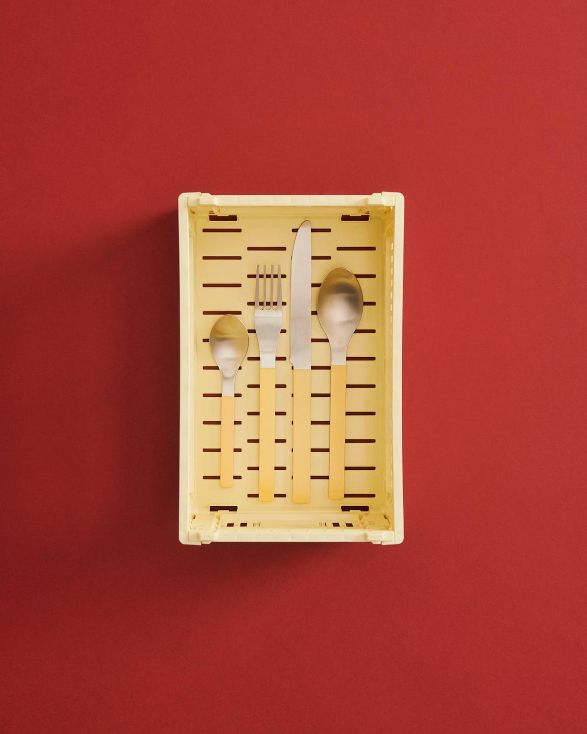Hay Colour Crate Small Light Yellow