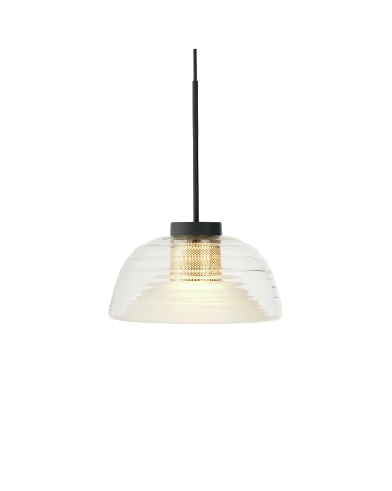 lampada a sospensione two layer muuto black