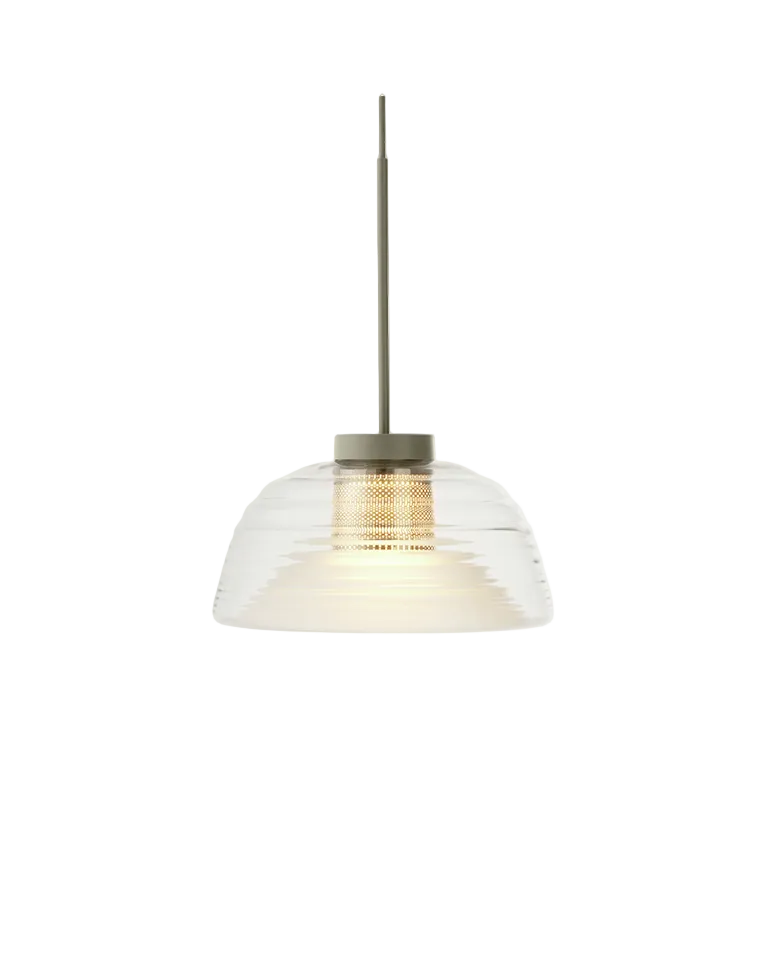 lampada a sospensione two layer muuto olive