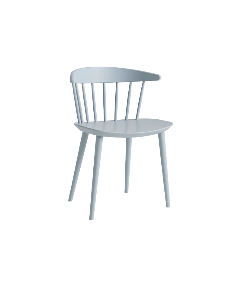 Sedia in legno J104 Hay Slate Blue