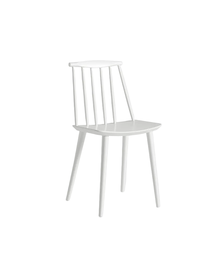 Sedia in legno J77 Hay White