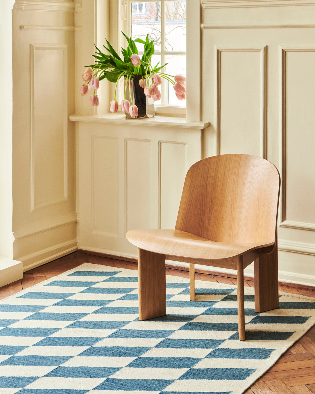 poltrona hay chisel in rovere