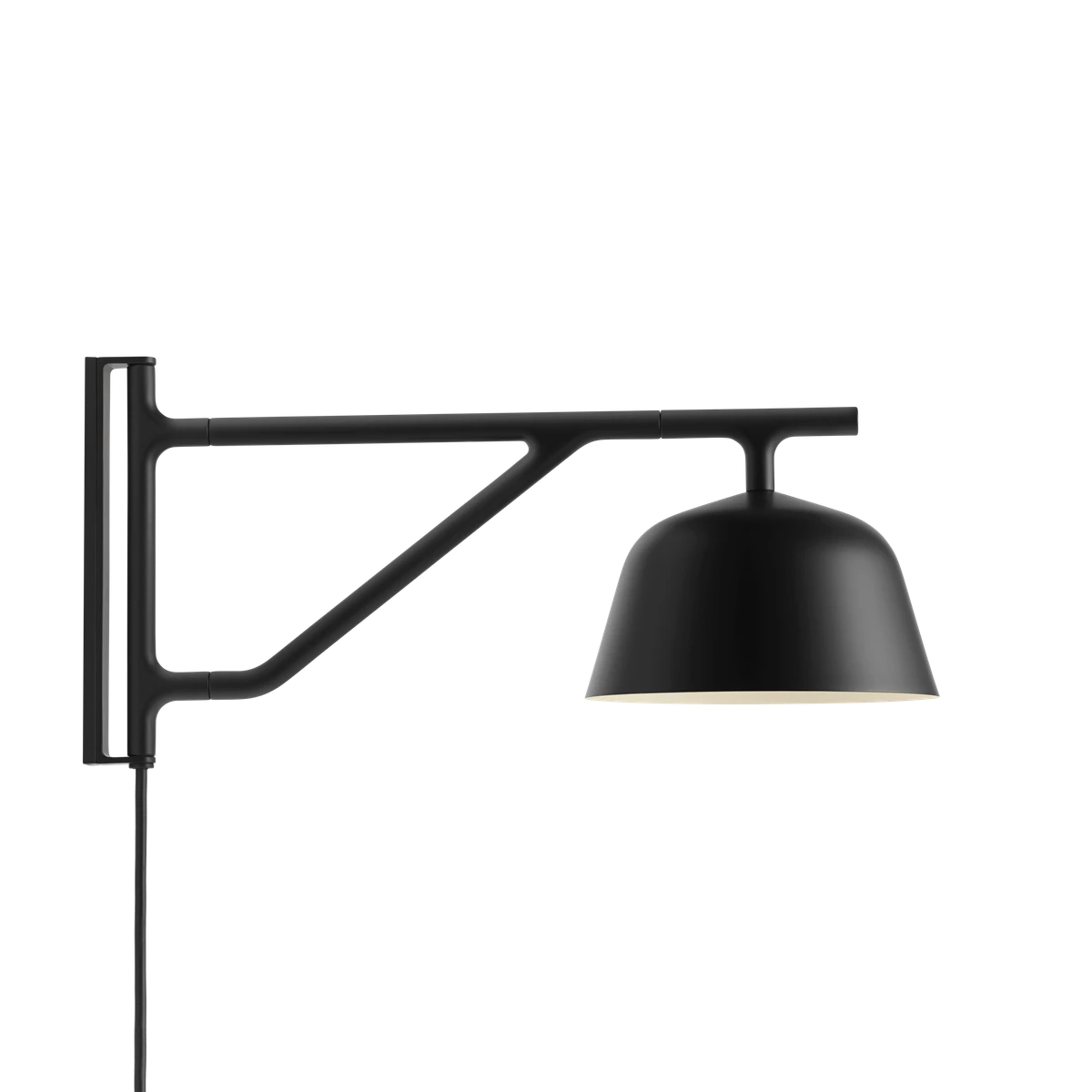 Lampada da muro Muuto Ambit Wall Lamp Black