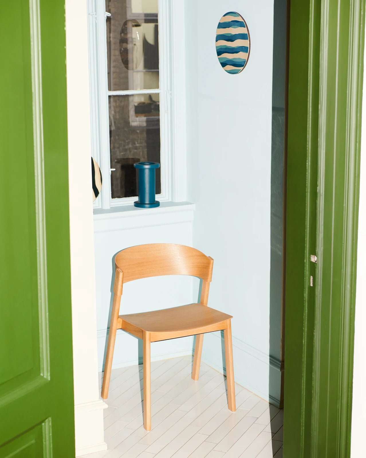 Sedia in legno Muuto Cover Side Chair Oak