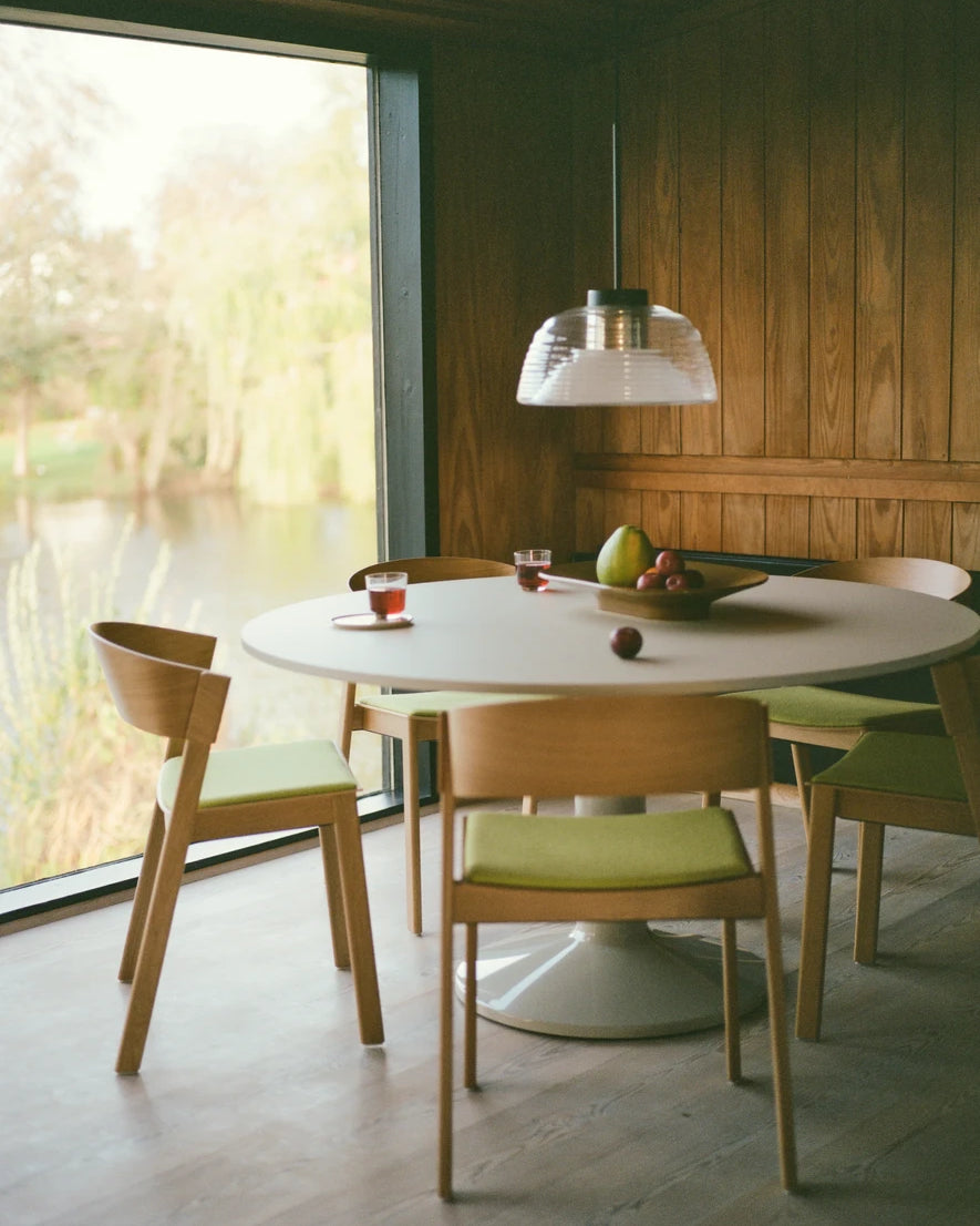 Sedia in legno Muuto Cover Side Chair Upholstery