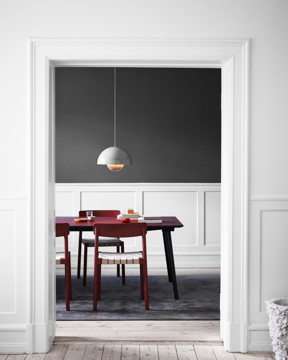 Lampada a sospensione Flowerpot VP7 &Tradition grey