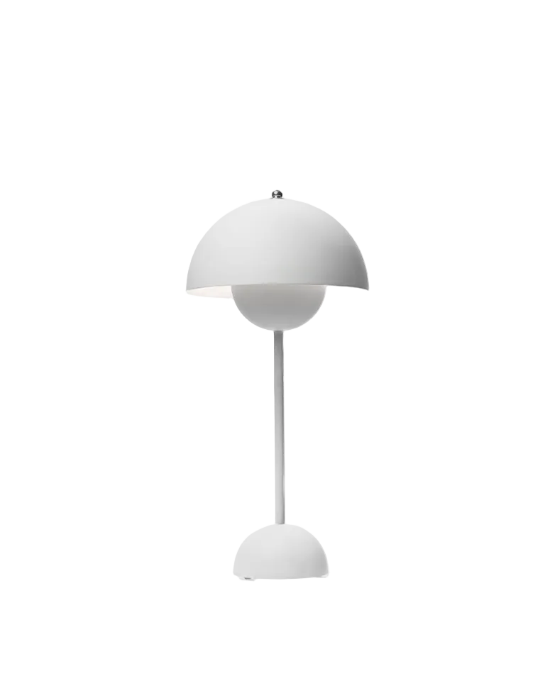Lampada da tavolo VP3 Flowerpot Matt White