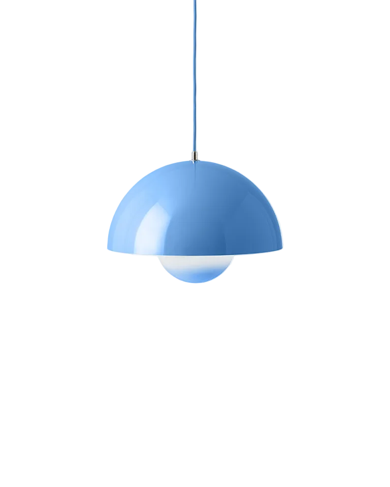 Lampada a sospensione Flowerpot VP7 &Tradition Swim Blue