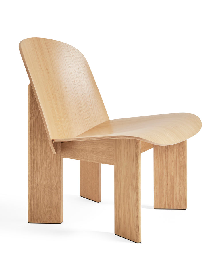 poltrona lounge in rovere chisel hay