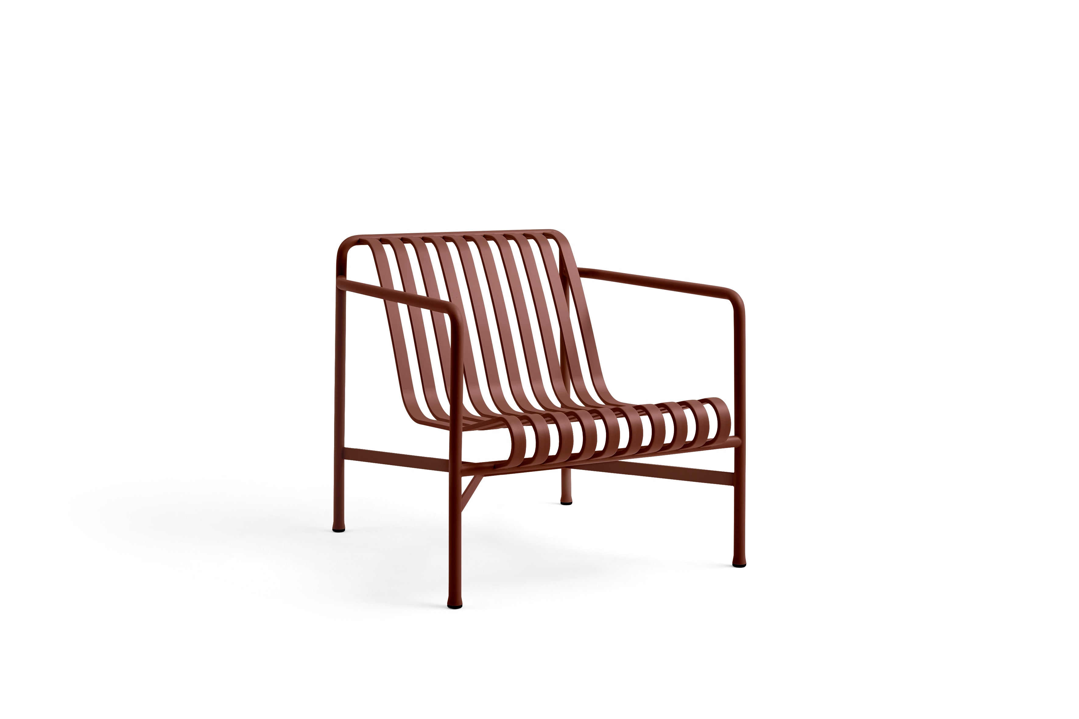 Poltrona da esterno Palissade Hay Iron Red