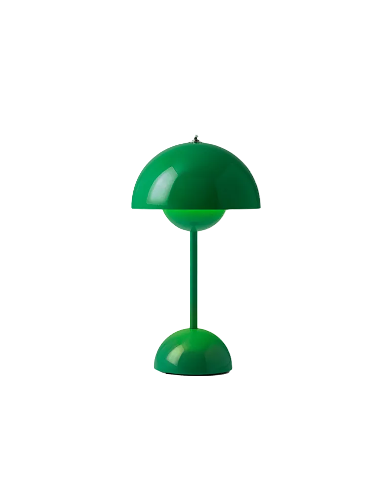 Lampada portatile Flowerpot VP9 &Tradition Signal Green