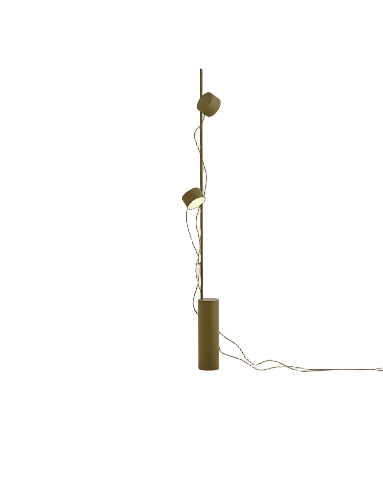 Lampada da terra Post Floor Muuto Olive