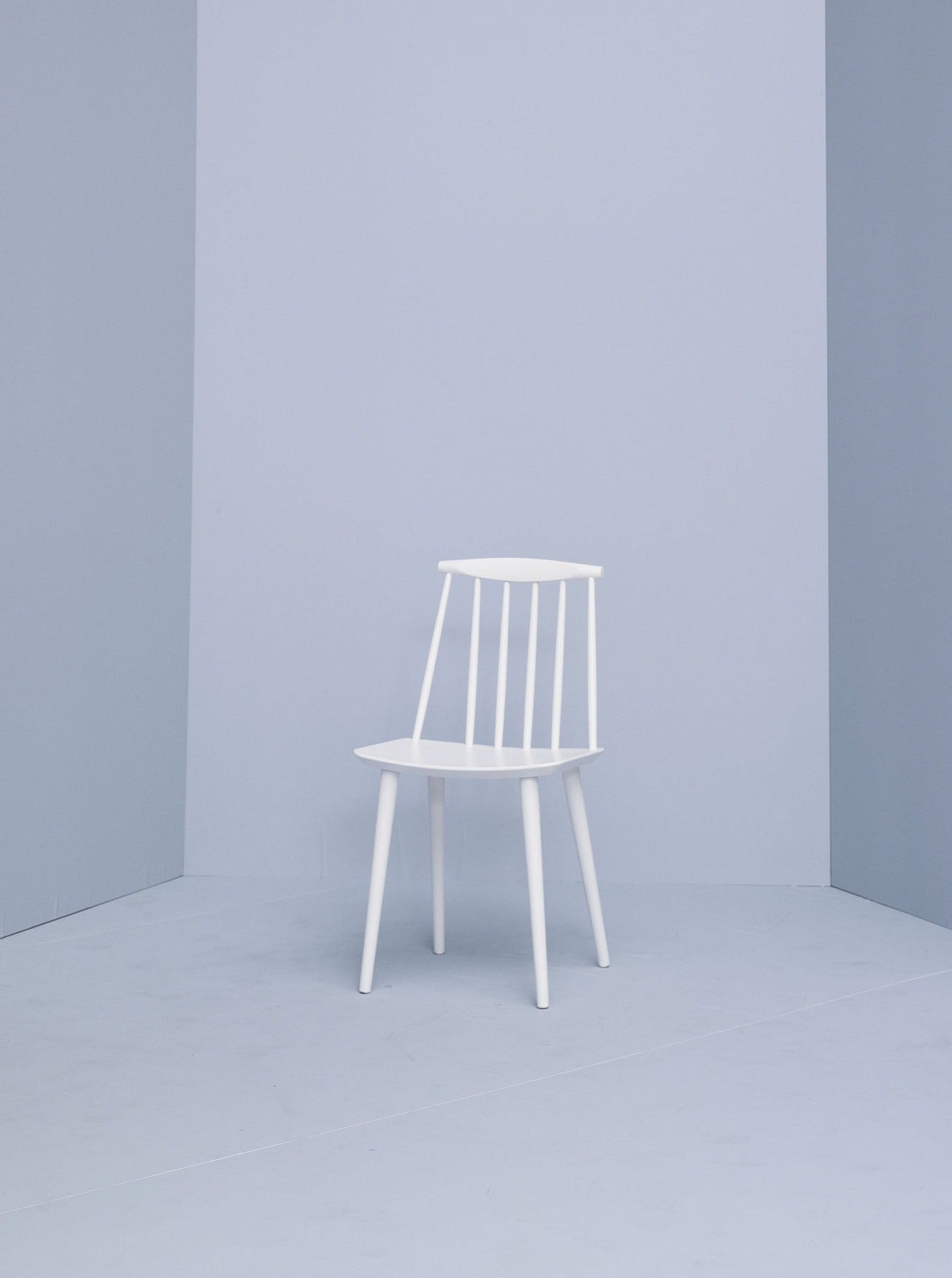 Sedia in legno J77 Hay White