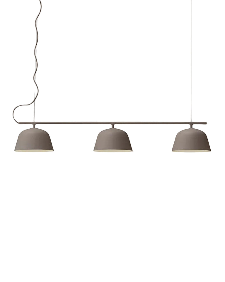 Lampada a sospensione Ambit Rail Muuto Taupe