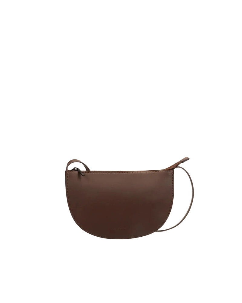 Farou Half Moon Bag - New Dark Wood