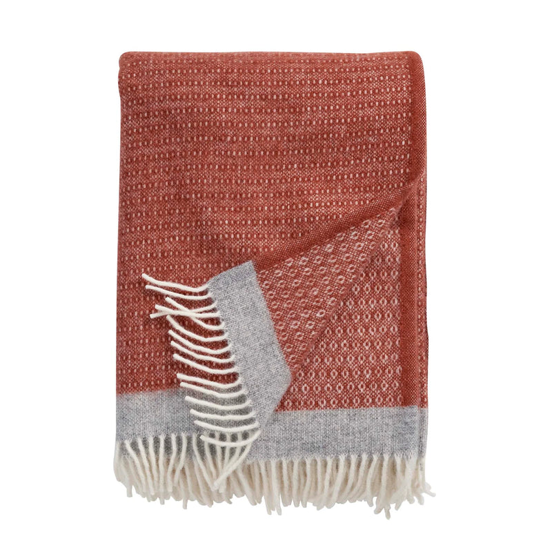 Coperta Harald - Rust/Grey