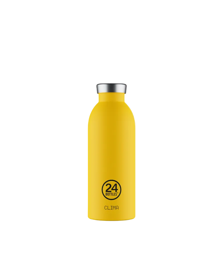Bottiglia termica Clima di 24 Bottles in coloreTaxi Yellow da 500ml