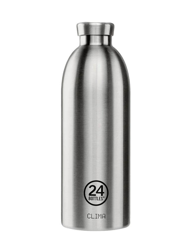 Bottiglia termica clima 850ml di 24 bottles in colore steel
