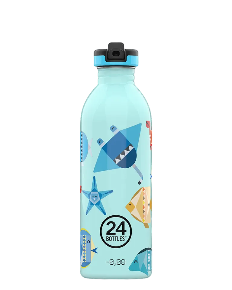Bottiglia Kids Bottle 500ml con fantasia Sea Friends