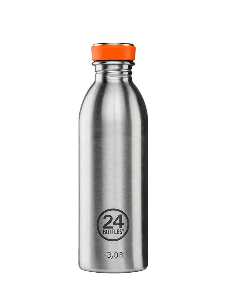 Bottiglia 24 Bottles in color Steel