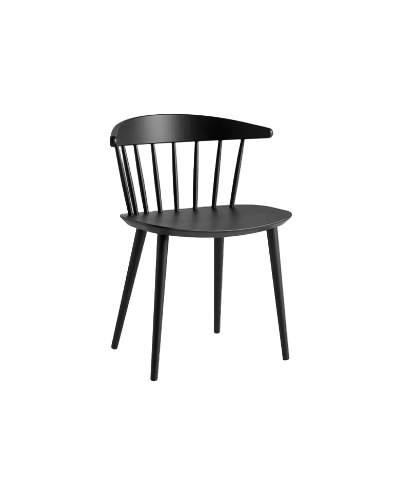 Sedia in legno J104 Hay Black
