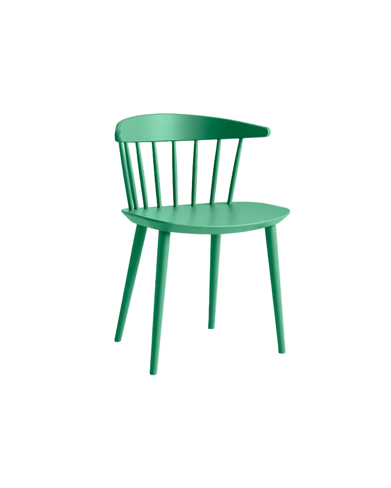 Sedia in legno J104 Hay Jade Green