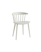 Sedia in legno J104 Hay Warm Grey
