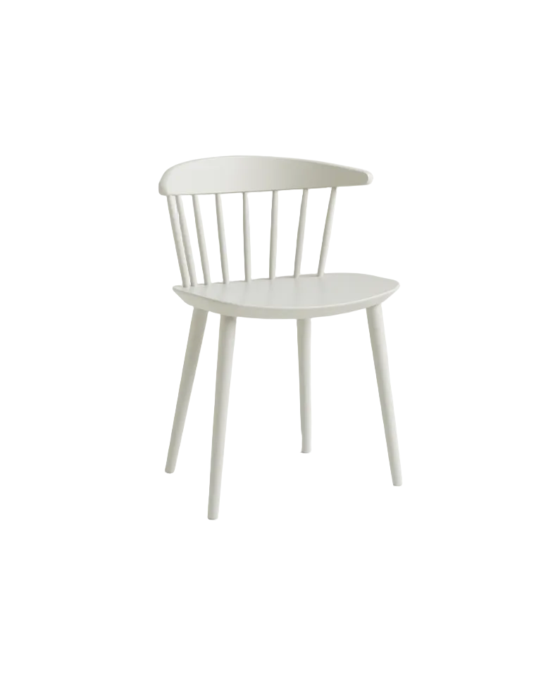 Sedia in legno J104 Hay Warm Grey