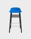 Form Barstool - Black Wood