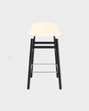 Form Barstool - Black Wood