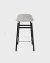 Form Barstool - Black Wood