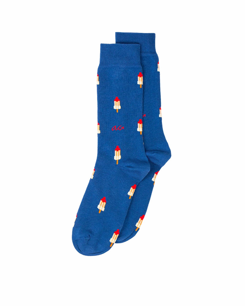 Calzini - 42-45 - Raketjes Light Blue