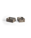Cassettina Mini Colour Crate - Set di 2