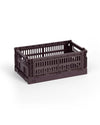 Hay Colour Crate Burgundy