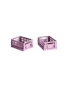 Cassettina Mini Colour Crate - Set di 2