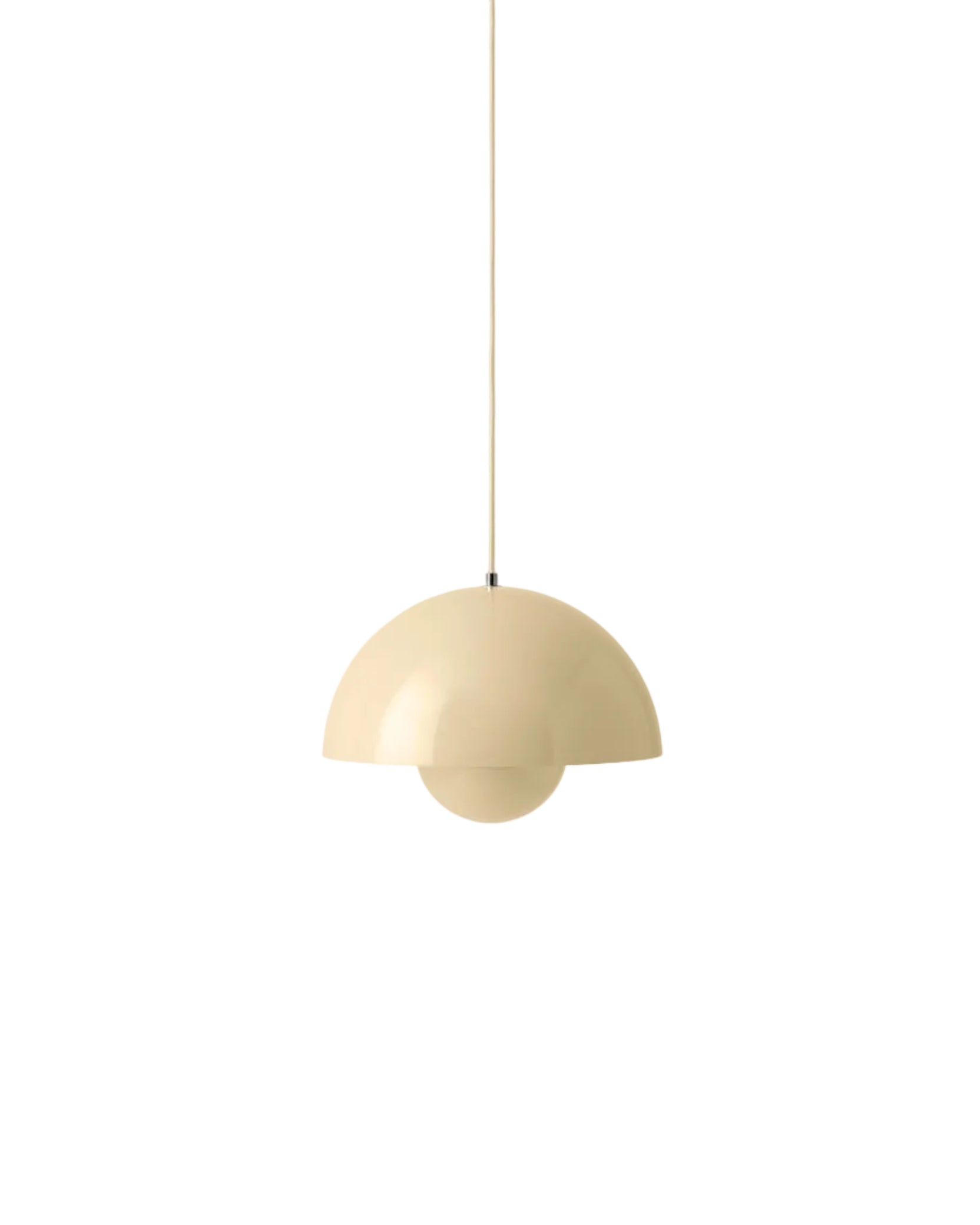 Lampada a sospensione &Tradition flowerpot VP7 Ivory