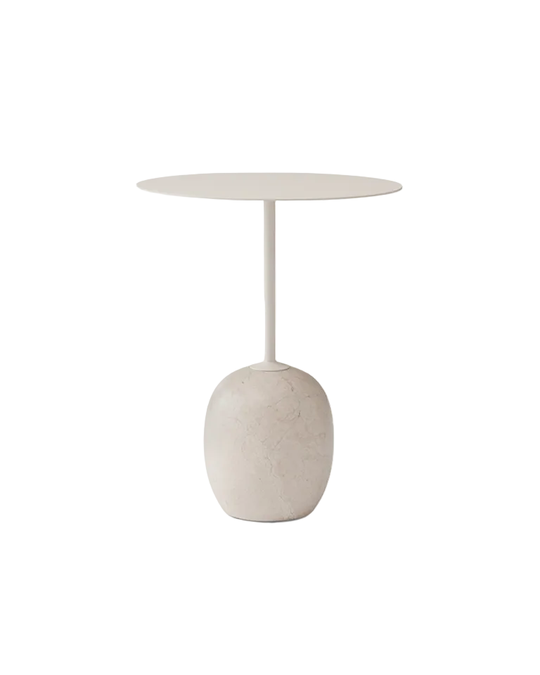 Tavolino Lato &Tradition White Marble