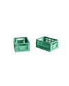 Cassettina Mini Colour Crate - Set di 2