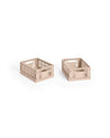 Cassettina Mini Colour Crate - Set di 2