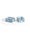 Cassettina Mini Colour Crate - Set di 2
