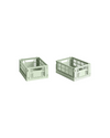 Cassettina Mini Colour Crate - Set di 2