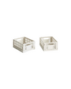 Cassettina Mini Colour Crate - Set di 2