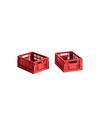Cassettina Mini Colour Crate - Set di 2