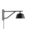 Lampada da muro Muuto Ambit Wall Lamp Black