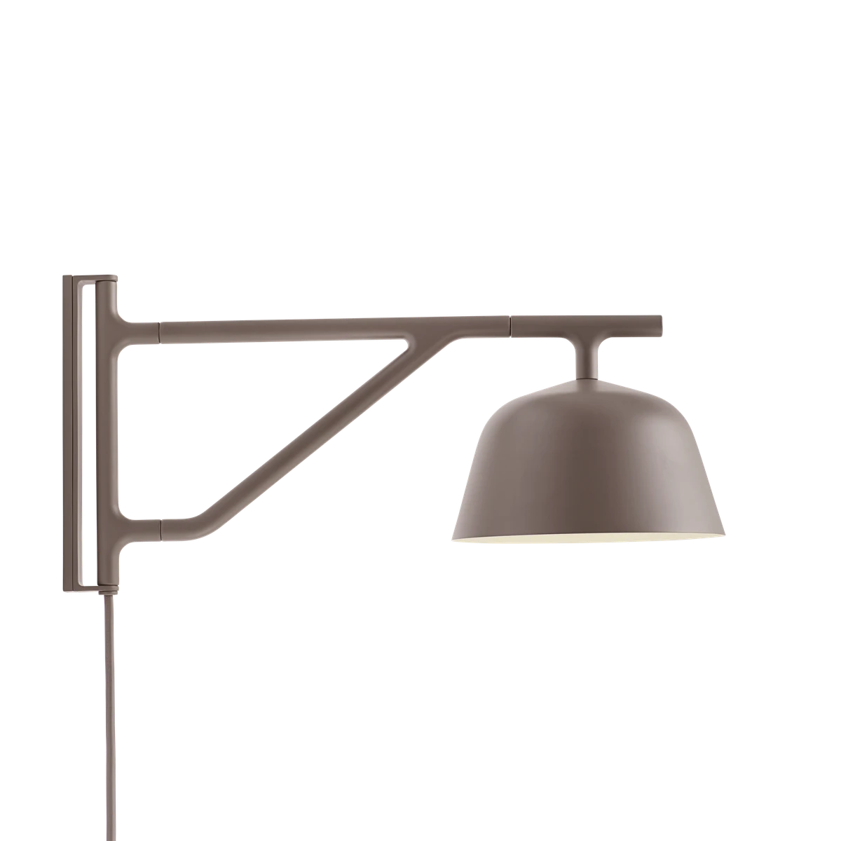 Lampada da muro Muuto Ambit Wall Lamp Taupe