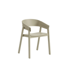 Sedia in legno Muuto Cover Armchair Beige