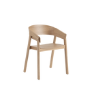 Sedia in legno Muuto Cover Armchair Oak