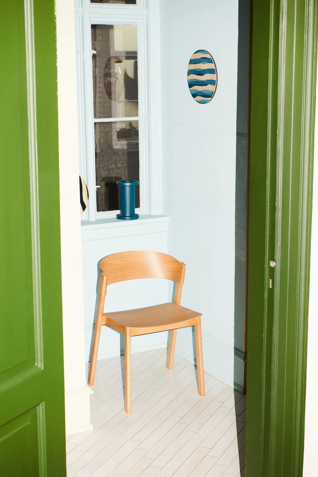 Sedia in legno Muuto Cover Side Chair Oak